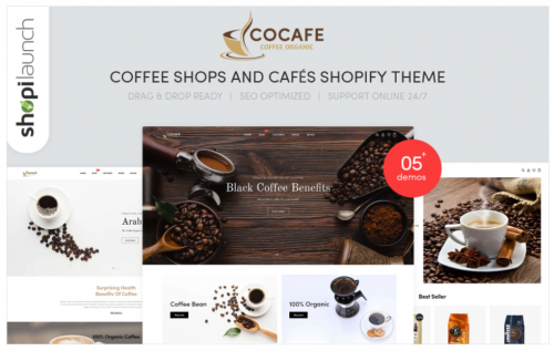Cocafe – Coffee Shops and Cafés Responsive Shopify Theme cocafe coffee shops and cafés responsive shopify theme