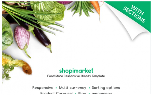 Food Store Responsive Shopify Theme food store responsive shopify theme