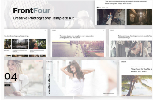 FrontFour – Creative Photography Template Kit frontfour creative photography template kit
