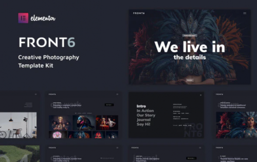 FrontSix – Creative Photography Template Kit frontsix creative photography template kit