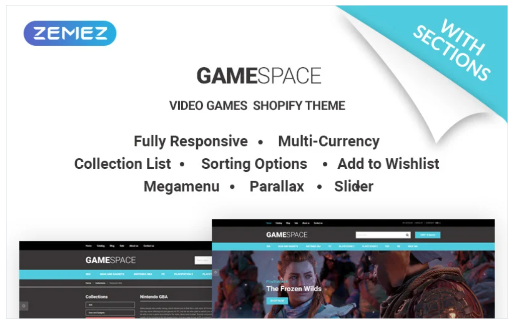 GameUniverse | Game Store Shopify Theme