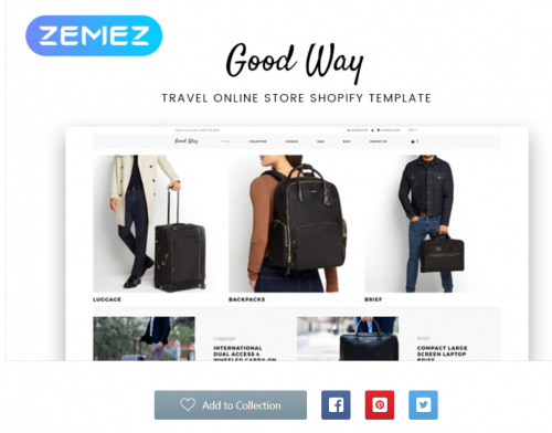 Good Way – Travel Online Store Clean Shopify Theme good way travel online store clean shopify theme