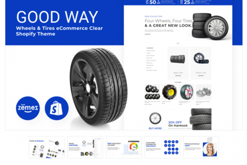 Good Way – Wheels & Tires eCommerce Clear Shopify Theme good way wheels tires ecommerce clear shopify theme