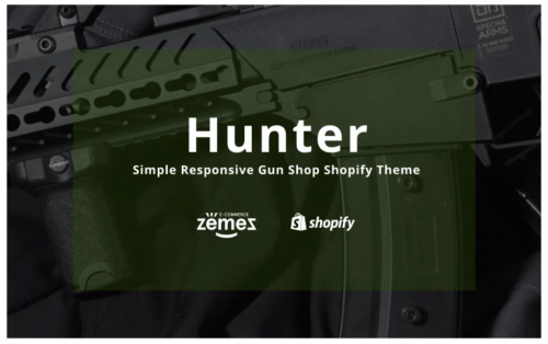 Hunter – Simple Responsive Gun Shop Shopify Theme hunter simple responsive gun shop shopify theme