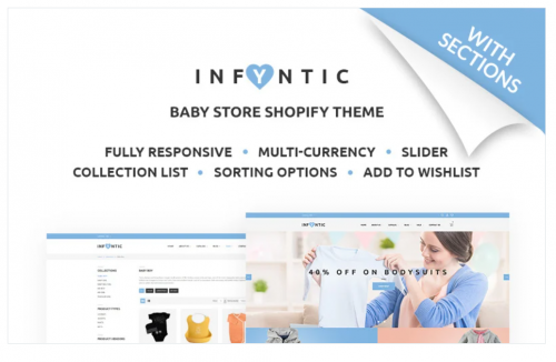 INFYNIC – Calm Baby Clothing Online Shop Shopify Theme infynic calm baby clothing online shop shopify theme