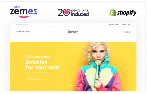 Janian – Korean Cosmetics Online Store Shopify Theme janian korean cosmetics online store shopify theme