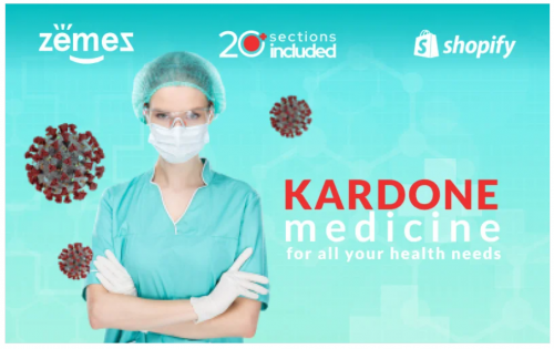 KarDone Medicine Online Store Template Shopify Theme kardone medicine online store template shopify theme