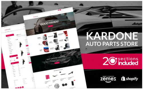 Kardone Auto Parts Store Template Shopify Theme kardone auto parts store template shopify theme