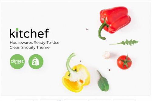 Kitchef – Housewares Ready-To-Use Clean Shopify Theme kitchef housewares ready to use clean shopify theme