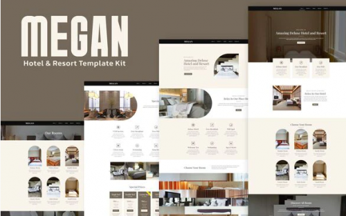 Megan – Hotel Booking Template Kit megan hotel booking template kit