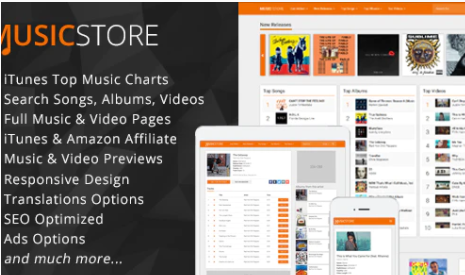 MusicStore – Music Affiliate Script 1.4 musicstore music affiliate script