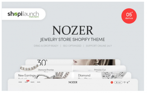 Nozer – Jewelry Store Shopify Theme nozer jewelry store shopify theme