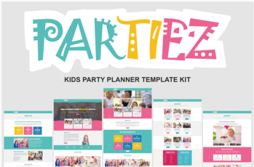 Partiez – Kids Party Planner Template Kit partiez kids party planner template kit
