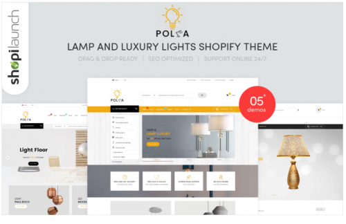 Polka – Lamp and Luxury Lights Responsive Shopify Theme polka lamp and luxury lights responsive shopify theme