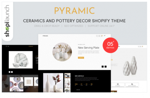 Pyramic – Ceramics & Pottery Decor Shopify Theme pyramic ceramics pottery decor shopify theme