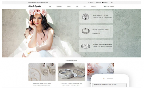 Shine & Sparkle – Jewelry Multipage Stylish Shopify Theme shine sparkle jewelry multipage stylish shopify theme