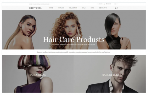 Shiny curl – Hair Care Store E-commerce Modern Shopify Theme shiny curl hair care store e commerce modern shopify theme
