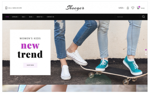 Shoe Store Responsive Shopify Theme shoe store responsive shopify theme