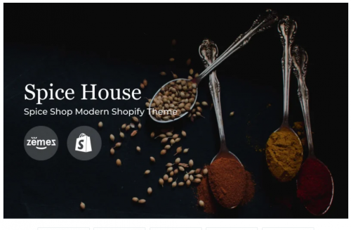 Spice House – Spice Shop Modern Shopify Theme spice house spice shop modern shopify theme