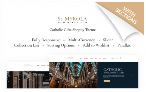 St.Mykola – Catholic Store Shopify Theme st mykola catholic store shopify theme