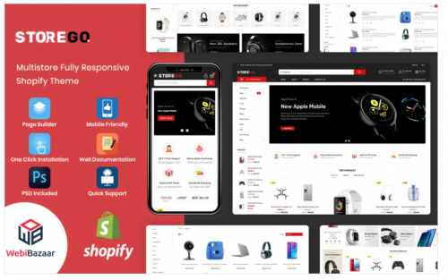 StoreGo – Multipurpose Premium Electronic Shopify Theme storego multipurpose premium electronic shopify theme