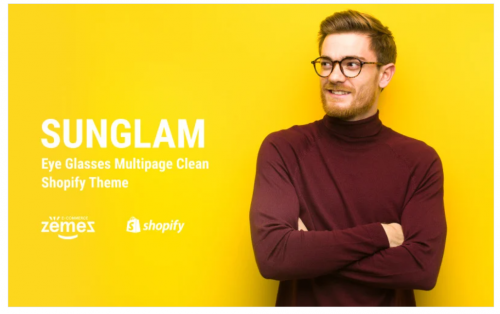 Sunglam – Eye Glasses Multipage Clean Shopify Theme sunglam eye glasses multipage clean shopify theme
