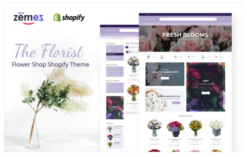 The Florist – Flower Shop Shopify Theme the florist flower shop shopify theme