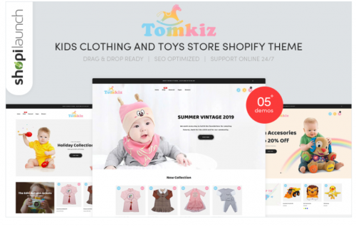 Tomkiz – Kids Clothing & Toys Store Shopify Theme tomkiz kids clothing toys store shopify theme