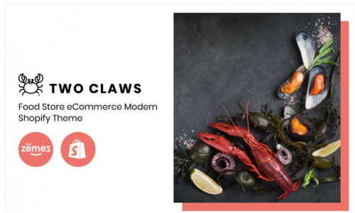 Two Claws – Food Store eCommerce Modern Shopify Theme two claws food store ecommerce modern shopify theme