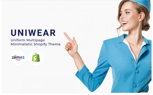 Uniwear – Uniform Multipage Minimalistic Shopify Theme uniwear uniform multipage minimalistic shopify theme