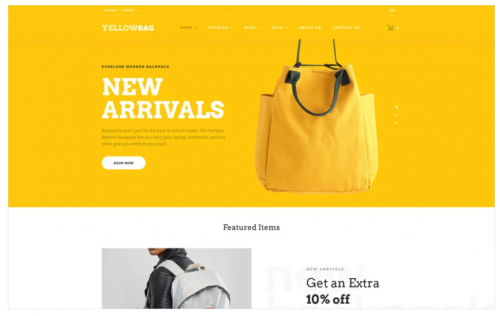 YellowBag – Handbag Responsive Shopify Theme yellowbag handbag responsive shopify theme