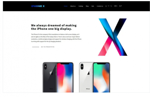 iPhone X – Apple Store Shopify Theme iphone x apple store shopify theme