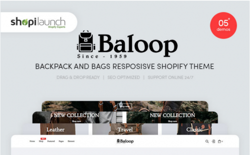 Baloop – Backpack and Bags Responsive Shopify Theme szdfjj