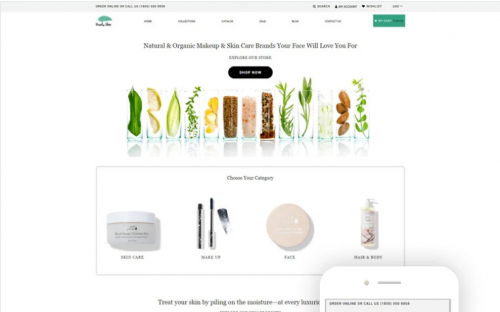 Beauty Shop – Cosmetics Store Multipage Modern Shopify Theme zdxffxjj