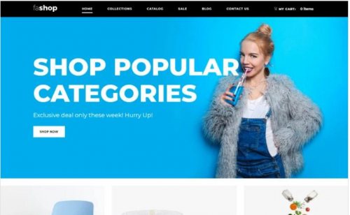 faShop – Wholesale Store Ready-To-Use Clean Shopify Theme