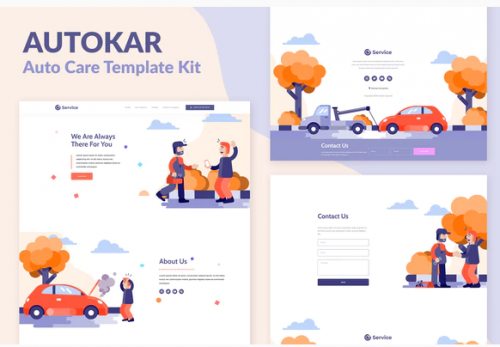Autokar – Auto Care Elementor Template Kit autokar auto care elementor template kit