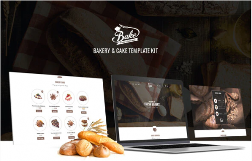 Bake – Bakery & Cake Elementor Template Kit bake bakery cake elementor template kit