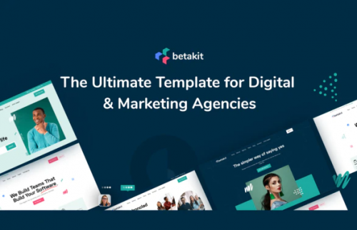 Betakit – Digital & Marketing Agency Elementor Kit betakit digital marketing agency elementor kit