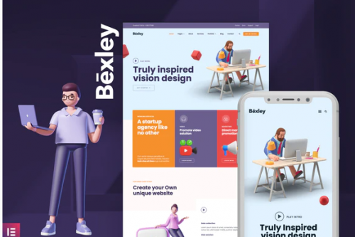 Bexley – Digital Marketing Agency Template Kit bexley digital marketing agency template kit