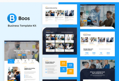 Boos - Business Elementor Template Kit