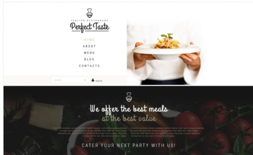 Cafe And Restaurant Joomla Template cafe and restaurant joomla template