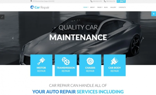 Car Repair Joomla Template car repair joomla template