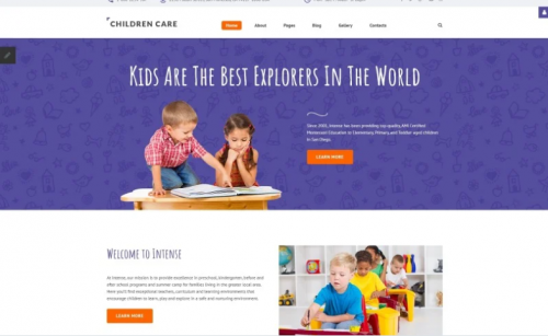 Children Care Responsive Joomla Template children care responsive joomla template
