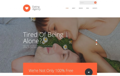 Dating Agency Joomla Template dating agency joomla template