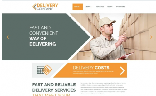Delivery Company – Delivery Services Clean Joomla Template delivery company delivery services clean joomla template