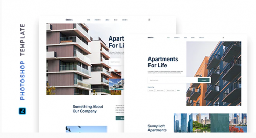 Dexico – Apartment Rent Template for Photoshop dexico – apartment rent template for photoshop