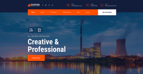 Dustri – Factory & Industrial Template Kit dustri factory industrial template kit