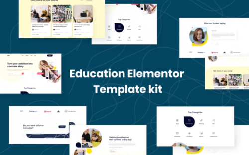 Edukit – Education Elementor Template Kit edukit education elementor template kit