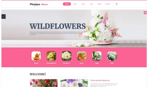 Flower Sun Joomla Template flower sun joomla template