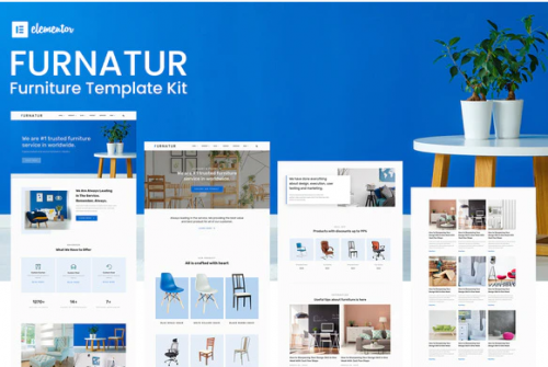Furnatur – Furniture eCommerce Template Kit furnatur furniture ecommerce template kit